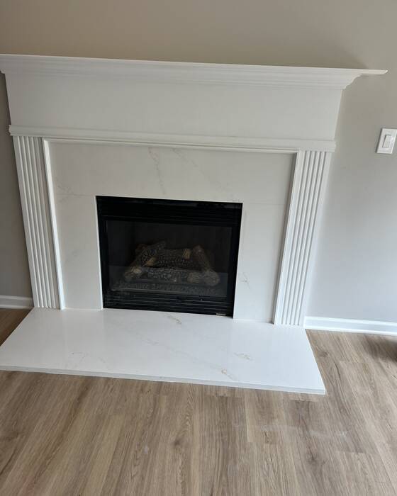 Fireplaces & surrounds, fabricated and installed by Beautiful Granite & Marble