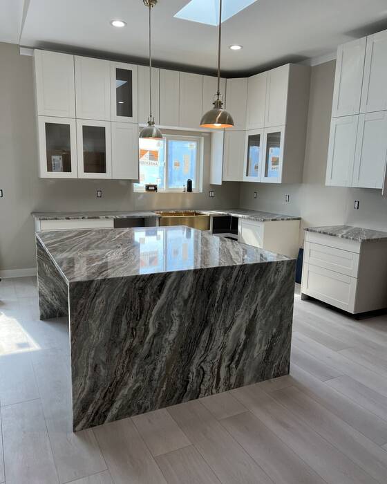 Kitchens & islands, fabricated and installed by Beautiful Granite & Marble