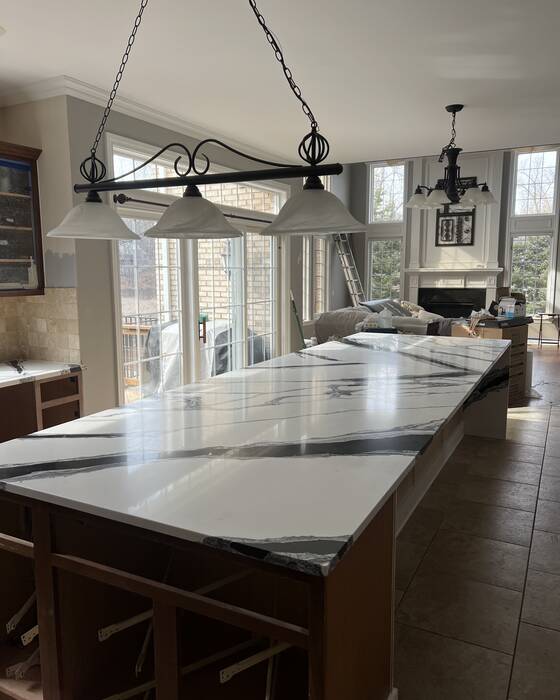 Kitchens & islands, fabricated and installed by Beautiful Granite & Marble