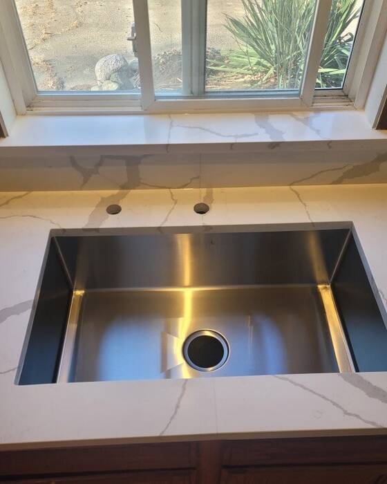 Stairs, fabricated and installed by Beautiful Granite & Marble