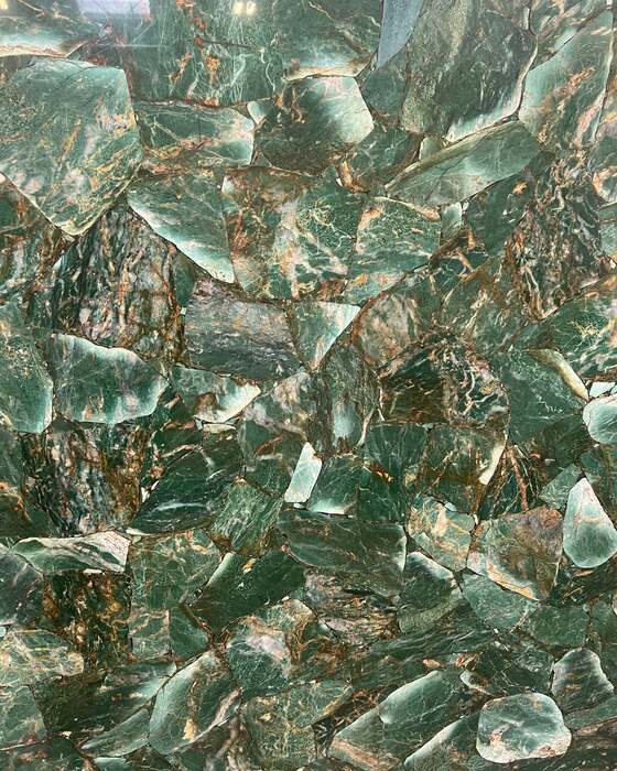 A full stone slab in the yard at Beautiful Granite & Marble