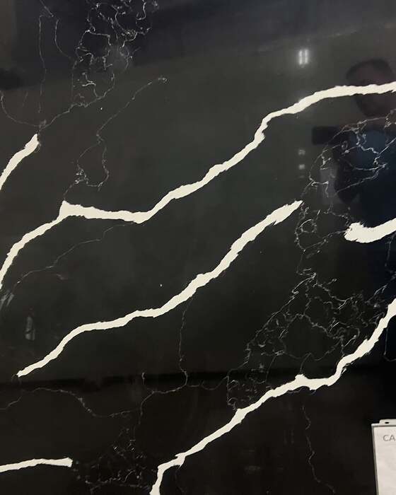A full stone slab in the yard at Beautiful Granite & Marble